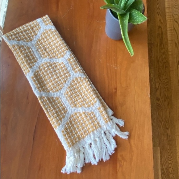 Cheerful SET Mushroom Coffee Mug Organic Cotton Modern Hive Towel Yellow Softie - Picture 12 of 16